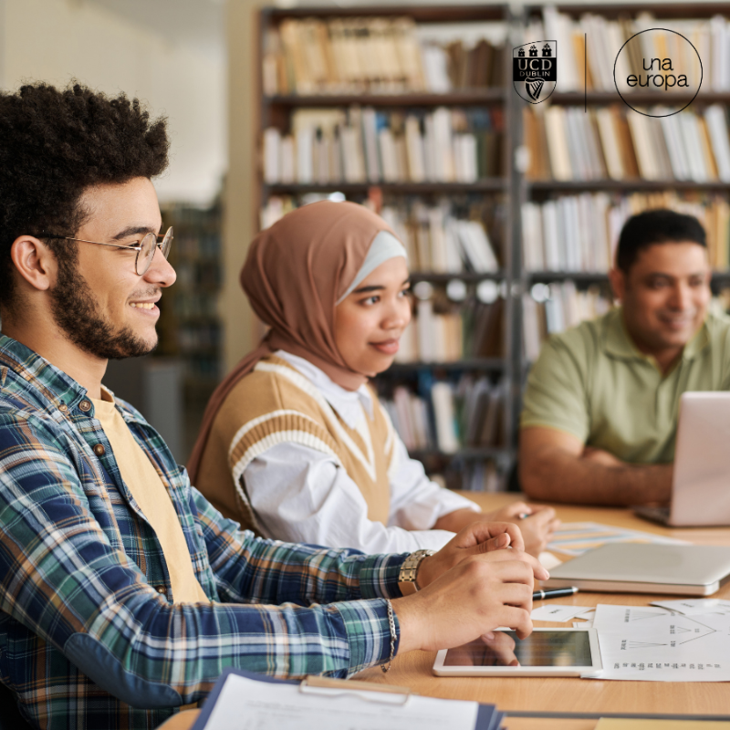 A group of students learning a language.